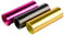 amscan 18 Luftschlangen * Gold + PINK + SCHWARZ-METALLIC * als Deko für Party, Geburtstag oder Jubiläum // 3 Rollen // Silvester Tischdeko Love Valentistag