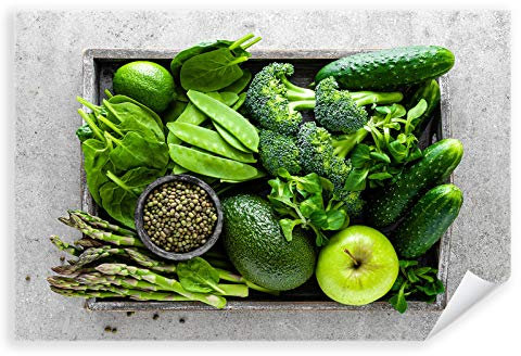 Postereck - 2966 - Gemüse, Obst Gesund Ernährung Vegan Küche Kochen - Wandposter Fotoposter Bilder Wandbild Wandbilder - Poster - 3:2-30,0 cm x 20,0 cm