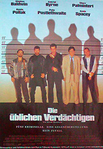 Die üblichen Verdächtigen - Kevin Spacey - Filmposter 37x53cm gerollt
