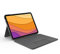 Logitech Combo Touch Custodia con Tastiera per iPad Air (4 e 5 gen - 2020, 2022), Layout UK/US QWERTY - Grigio