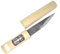 Ikeuti Couteau Artisanal Kiridashi Katana Lame Carbone Menuiserie Ebénisterie Bois Forgé Main au Japon (Noire, 135 mm) (2 couleurs de lames)