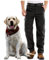Jessie Kidden Waterproof Ski Trousers Mens, Fleece Lined Hiking Winter Thermal Insulated Warm Outdoor Climbing Walking Soft Shell Cargo Pants #6070-Black-36