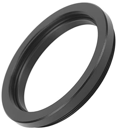 Cuifati Teleskop-Adapterring, M48 X 0,75 Mm Außengewinde auf M42 X 0,75 Mm Innengewinde Astronomischer Teleskop-Adapter, Teleskop-Kamera-Gewindeadapter aus Aluminiumlegierung