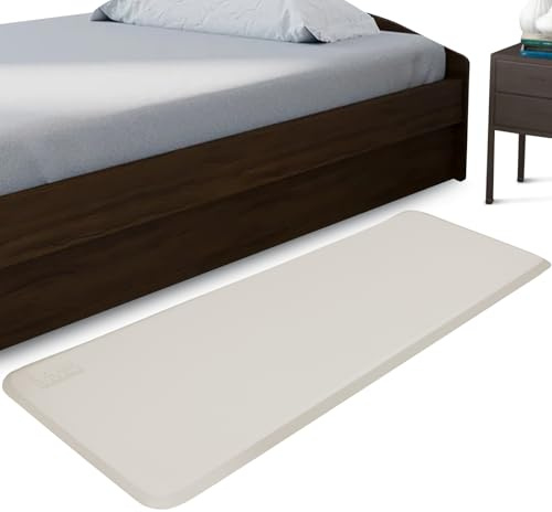 Vive Fall Mat - 72 x 24 Bedside Fall Safety Protection Mat for Elderly, Senior, Handicap - Prevention Pad Reduce Risk of Injury from Impact - Prevent Bed Falling - Anti Fatigue, Standing Non Slip