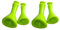 PMELCXD 4 PCS Charms,Clogs Decoration,Shoe Charms for Clogs Charms Party Gifts(Green)