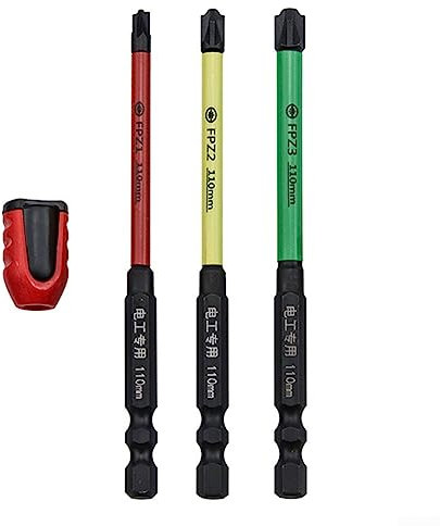 Jeu d'embouts de tournevis magnétiques, tournevis cruciforme spécial électricien pour interrupteur, disjoncteurs, interrupteurs pneumatiques, douille (110 mm FPZ)