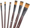 Volumoon 6 Pcs Pinceaux Kits, Pinceaux de Peinture à l'huile pour Aquarelle, Gouache Acrylique Peinture Brosse, Pinceaux pour Enfants, Amateurs de Peinture, Débutants, Artistes, Taille 2/4/6/8/10/12