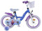 Disney Frozen 2 14-Zoll-Kinderfahrrad Blau/Lila - Sicherheit, Spaß und Stil in einem!