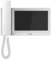 Dahua VTH5221EW-H Interphone vidéo IP Moniteur intérieur à écran tactile de 7 pouces avec corne et PoE (cadre blanc)