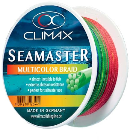 Climax Seamaster Braid 300m 0,35mm Multicolor Geflochtene Schnur
