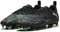 PUMA Future 8 Play FG/AG JR Fussballschuh, Black Silver-Fluo Green, 37.5 EU