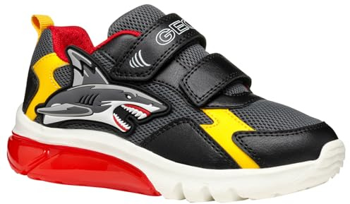 Geox JUNIOR J BUZZERLIGHT Boy B Navy/Lime 27_EU