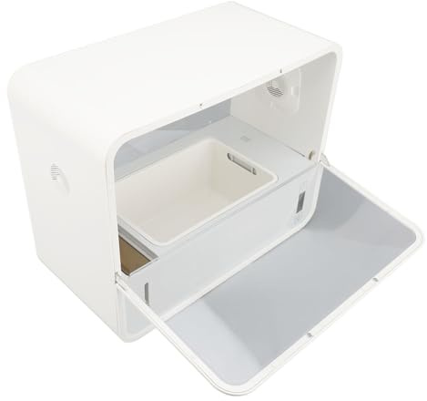 Transparentes Pilzzuchtzelt mit LED-Beleuchtung, Automatische Stillluft-Pilzbox für den Heimanbau