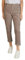 DENIMFY Cordhose Damen Mom Fit High Waist Gerades Bein Stretch DFLisa Cord Hose Pants Reißverschluss Taschen Einfarbig Blau L, Größe:L, Farben:Slate Grey