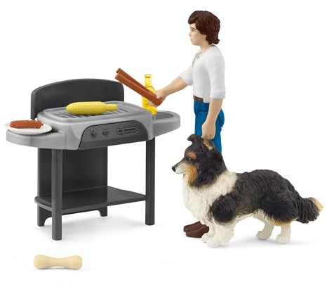 SCHLEICH Horse Club Barbecue Met Tom 42754