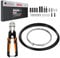 CNCLOL Universal Bike Brake Cable Kit,Bicycle Brake Cable Set with Stainless Steel Cable Cutter-Front and Rear Brake Inner Cable 2.5m with Oil Housing 3m for Mountain Bike/MTB/BMX/Road Bike.
