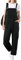 BSBUY Women's Dungarees Large Size Jumpsuits Long Bib Trousers Loose Casual Sleeveless Overall Plus Size Strappy Overalls Leisure One Piece Suit Black Bib Overalls with Pockets(XL)