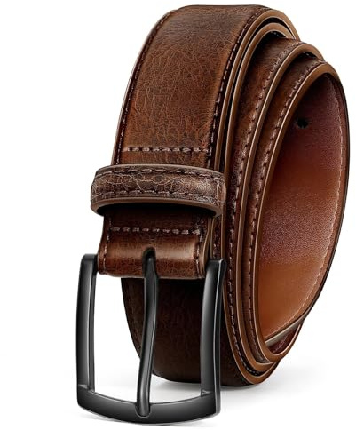 VONMELLI Ledergürtel Herren Leder Gürtel für Business, Freizeit Golf