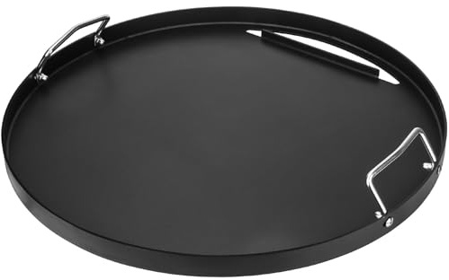 WELL GRILL Full Size Griddle Inserts for Weber 57CM Charcoal Grills, Flat Top Grill Replacement Part for Weber 57cm Kettle, Bar-B-Kettle, Master-Touch and Performer Deluxe Charcoal Barbecue
