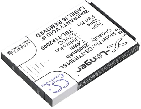 TECHTEK Batteries Compatible with [TP-Link] M5250 ver 1.0, M5350, M7200, M7200 ver 1.0, M7300, M7350 Ver 5, M7350 Ver 5.1, TL-M5350, TL-M7300, TL-TR761, TL-TL-TR861 Replaces TBL-71A2000 FBA