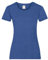 Fruit of the Loom Ladies/Womens Lady-Fit Valueweight Short Sleeve T-Shirt (2XL) (Retro Heather Royal)