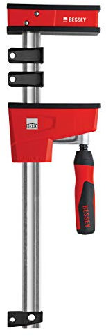 BESSEY KRE3540 Parallelklemme, K Body REVO Serie – 771 kg Nennspannkraft, Spreizer und Holzbearbeitungszubehör – Klemmen und Werkzeuge für Holzbearbeitung, Schrankbau, Kofferarbeiten