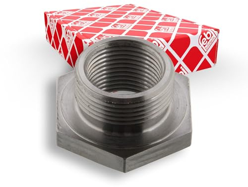 febi bilstein 100686 Thread Ring for Oil Pan, 1 Piece, Silver