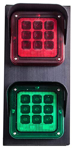 Traffic Metal LED-Ampel Rot/Grün 24 Volt