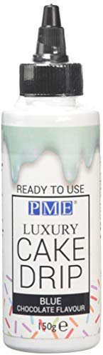 PME Blue Chocolate Luxury Cake Drip, 150 g