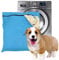 Petwear Wäschebeutel,Haustier-Wäschesack, blaue Filter, Haustierhaare, Haustierwäsche, Waschbeutel für Waschmaschine mit YKK-Reißverschluss für Haustier-Bettwäsche, Decken, Handtücher, Large