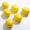 Veryhome 6pcs Alimento artificiale di frutta finta al limone per la casa Cucina da casa Decorazione Decorazione per feste Esposizione realistica (Limone giallo, 6 pezzi)