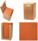 Alvotex CHIC Airlaid 100 Coctailservietten, 1/4 Falten Stoffähnlich, Hochwertige Einwegserviette, Terracotta, 20x20 cm,