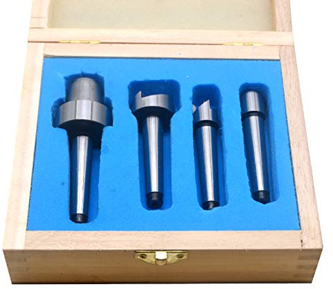 Oudtinx Centro di azionamento tornio per legno 4 pezzi Set 1 m Montaggio