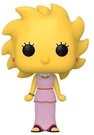 Funko POP! Animation: Simpsons - Lisa Simpsonndra Lisa Simpson - the Simpsons - Collectable Vinyl Figure - Gift Idea - Official Merchandise - Toys for Kids & Adults - TV Fans
