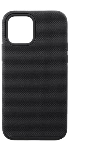 Prio Schutzhülle/Case für iPhone 12/12 Pro schwarz