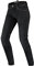 SHIMA Devon Jeans Moto - Pantalones Jeans Elásticos Ventilados Slim Fit con Refuerzos de FiberQL, Protectores CE de Rodillas y Caderas (Mujer, Negro, 28)