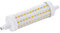EGLO R7S LED dimmbar, Stablampe mit 360° Ausleuchtung, 12,5 Watt (entspricht 100 Watt), 1521 Lumen, Stableuchte Maiskolben warmweiß, 2700 K, Leuchtmittel Ø 2,9 cm, 11,8 cm