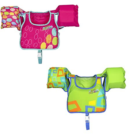 Bestway Swim Safe ABC Schwimmhilfe mit Textilbezug Stufe B AquaStar 3-6 Jahre, sortiert