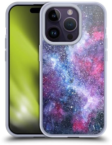 Head Case Designs Licenza Ufficiale Anis Illustration Galassia Designs Assortiti Custodia in Gel [Protezione di Grado Militare] Compatibile con Apple iPhone 14 PRO E Compatibile con MagSafe
