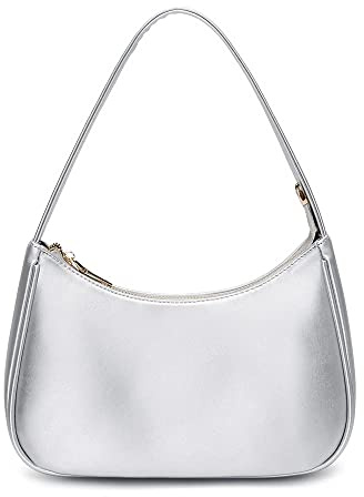 CYHTWSDJ Schultertaschen für Damen, niedliche Hobo-Tragetasche, Mini-Clutch, Geldbörse mit Reißverschluss