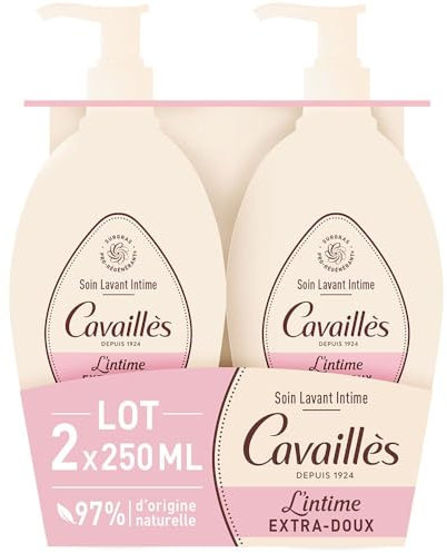 Rogé Cavaillès Extra-Doux soin lavant intime lot de 2x250ml