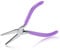 SPEEDWOX Flat Nose Pliers for Jewelry Making - Mini Duck Bill Pliers for Wire Bending & Ring Bending