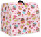 chaqlin Cake Dessert Stand Mixer Cover for Kitchen Small Appliance, Cartoon Dessert Cake Kitchen Mixer Cover Polyester Bread Machine Case Coffee Maker Covers with Pocket,Pink