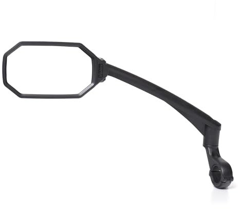 BriskMore Fahrradlenkerspiegel für Mountainbikes, High-Definition Convex Glass Lens für Roller, Lectric Fahrradlenker, kratzfest, sichere Rückansicht nur für linke Seite BT-023L