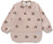 Yiupea Lätzchen mit Ärmeln Baby Mess Proof - Maschine Waschbar & Wasserdicht 6-24 Monate für Baby Led Weaning, Coverall Lätzchen für-Fütterung-Rosa