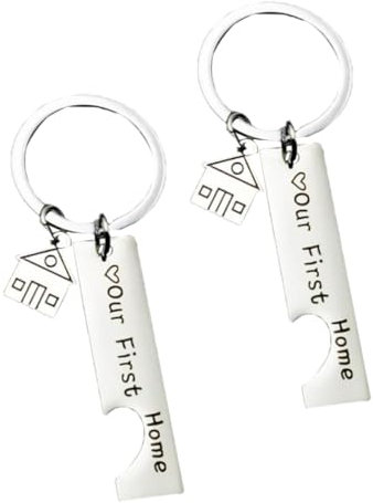 LIFKOME 2stücke Schlüsselanhänger Für Kreative Schlüsselringe Für Einzugsgeschenke Schlüsselanhänger Für Alltag Party Und Freizeit