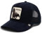 Goorin Bros. Original Recipe - Suede Collection Trucker Mütze für Damen und Herren, Marineblau (Wildleder-Mustang), Einheitsgr��e
