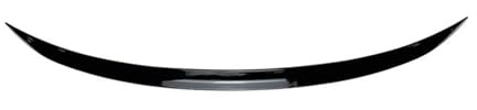 WEFOLEN Heckspoilerlippe Heckspoiler Für Mercedes Benz CLA-Klasse C117 C118 CLA200 CLA260 CLA45 AMG 2013-2023, Schwarz, Kunststoff, Selbstklebend