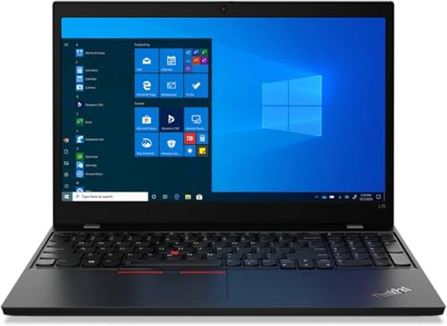 Lenovo ThinkPad L15 Gen 1 Business Laptop, Notebook FHD da 15,6 pollici, AMD Ryzen 5 Pro 4650U, 16 GB di RAM, SSD da 512 GB, tastiera americana, Win 10 Pro (ricondizionato)