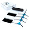 CECOPARTS Pack para Cecotec Conga Serie 1090, 1790, 1990 y 990 VITAL Accesorios x4 Cepillos laterales x2 Filtros Hepa Deposito Agua-Mopa x1 Rodillo Silicona mascota